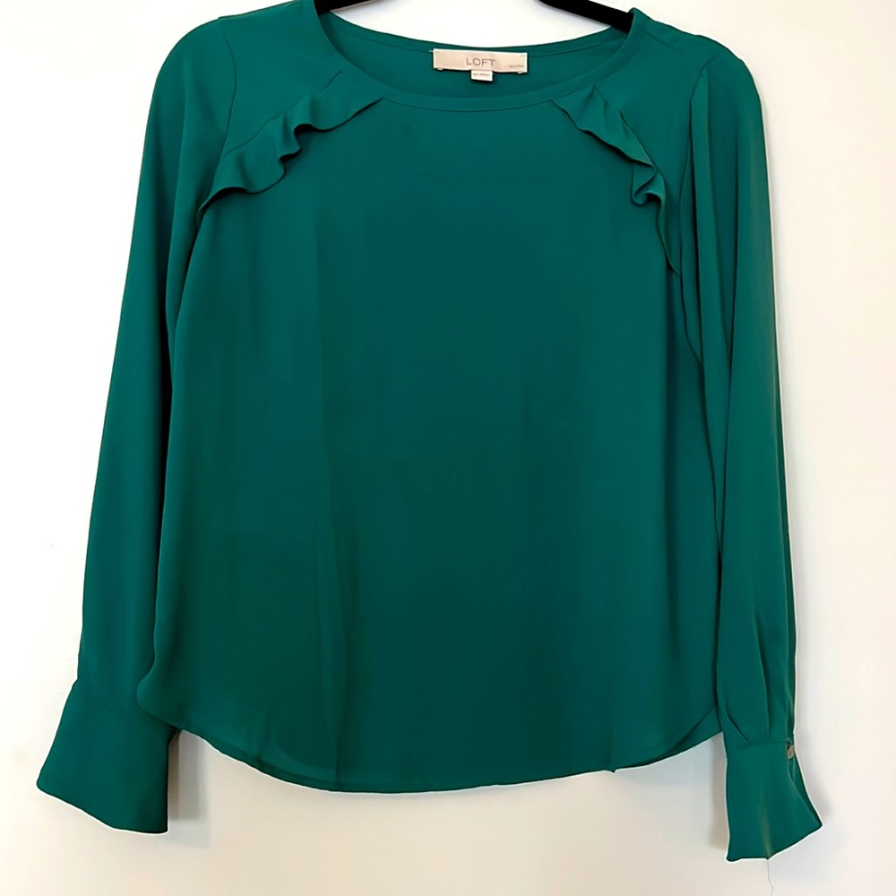 Emerald Detailed Blouse